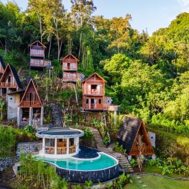 Viesnīca Ngetis Sidemen Villa & Retreat pilsētā Silebeng
