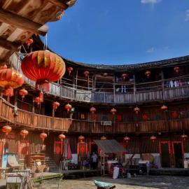 Tsingpu Tulou Retreat 青普文化行馆 南靖土楼店, hotel sa Futian