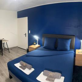 Chambre moderne dans appartement spacieux de 90m2, hotel sa Basse-Ham