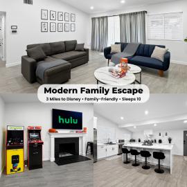 Modern Home for Large Families by Disney & Knotts