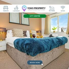Aylesbury House with Free Parking, Super-Fast Wifi and Smart TV with Netflix by Yoko Property, hotel in Aylesbury