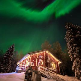 Villa Hiisi Lapland Aurora Riverside, hotel din Ranua