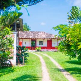 Hacienda Santa Bárbara Coffee Farm, hotel La Linda városában