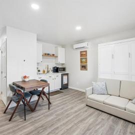 Cozy Studio Retreat with Private Bath & Kitchenette