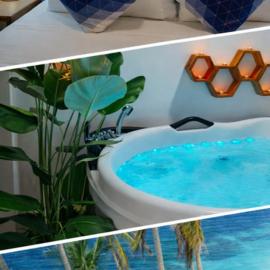 The Cat And The Kraken Jacuzzi Suites Paliton, Hotel in Siquijor