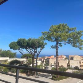 Duplex 4 personnes vue mer proches toutes commodites