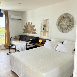 Charmant studio Kannèl au MANGANAO vue sur mer et panier d'accueil offert