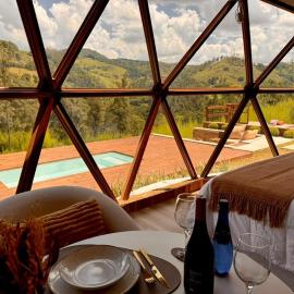 Exclusive Cabanas BOLHA LUXO, hotel in Serra Negra