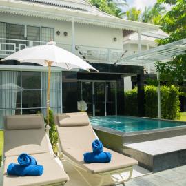 Phangan Cove Pool Villas, hotel Szrithanuban