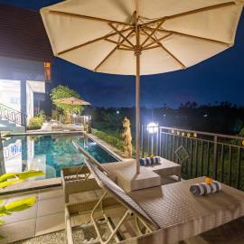 The Pyramid Ubud River Villas, hotel in Gianyar