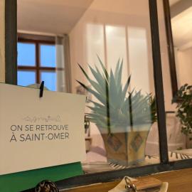 L'Omérade: Appartement de charme dans une maison audomaroise