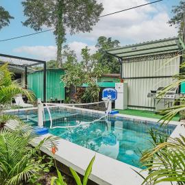 Casa Trisquel Puerto Viejo 2BR AC BBQ Pool, hotel in Hone Creek