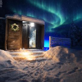 Aurora Igloo Village Ylläs - Hot Tub, hôtel à Ylläsjärvi