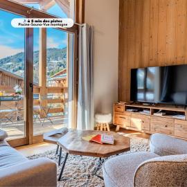 Discreet Alpine Luxury Suite Art of Living in Megève
