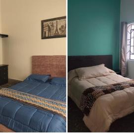 Hospedaje en habitación casa colonial centro histórico Puebla, hotel in Puebla
