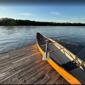Lake Front Sunset | New Deck | Kayaks | Canoe