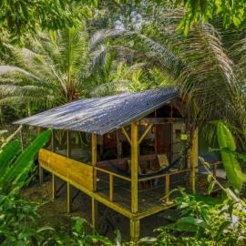 Private jungle “Loft del Rio” river access, hotel in Uvita
