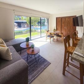 Puerto Vallarta Condominiums Apartment facing pool Security 24-7 Altea