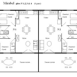 Mirabel #3, Maisonette, terrace and pool access