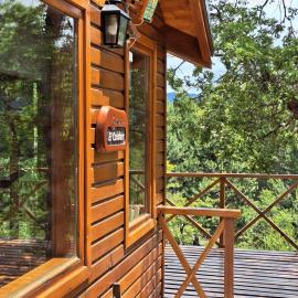 Viesnīca Parajes del Lejano Sur Cabaña El Calden pilsētā Mokeve