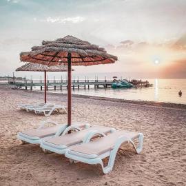 One-bedroom chalet in Ayla Azur Resort families only – hotel w Akabie