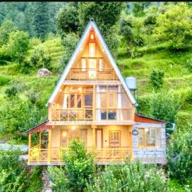 The nature view A shape tree cottage