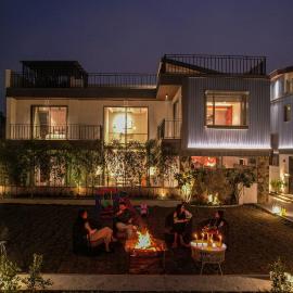 SaffronStays Boudhi Tree Villas, hôtel à Rishikesh
