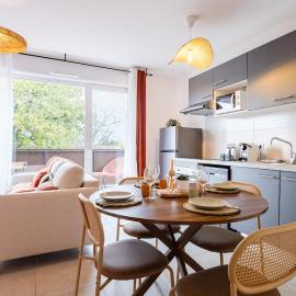 T3 moderne & lumineux – Cocon à Bruguières