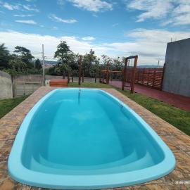 Casa com piscina, aconchegante, aceita pet