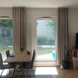 Spacious studio with garden