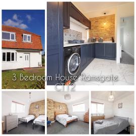 Entire 3 bedroom house 5 minutes from the beach