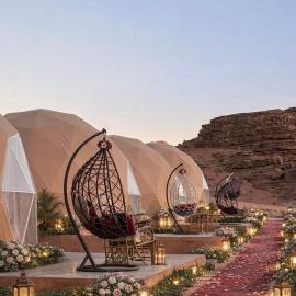 Rum Horizon Bubble luxury camp, hotel in Wadi Rum