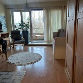 Modern Studio with Garden Terrace near EU District