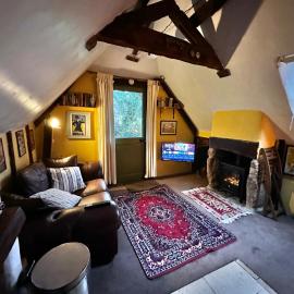 Ideal for Solos HTub Retro Decor Parking WiFi, hotel in Newton Abbot