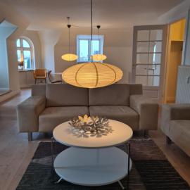 Exclusive boende Suite 2 med 4 bäddar i stort sovrum varav 2 bäddar kan stänga om sig, hotel sa Frederikshavn