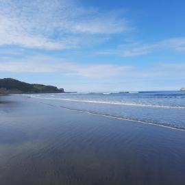 Silver Seas Retreat: Muriwai Beach şehrinde bir otel