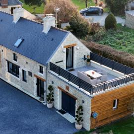 Omaha Beach - Gite de la Forge & rooftop privé