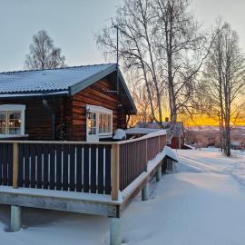 Log house with a view and sauna, Hotel in Älvdalen