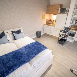 Kompaktes Apartment mit Küche, WLAN & Parkplatz, hotel i Dortmund