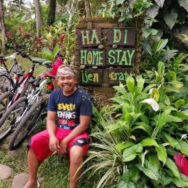Hadi Homestay Garden View, hotel in Jambu