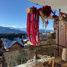 Window on Crans Montana, Appartement avec vue sur les Alpes, отель в Кран-Монтана