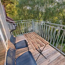 Lakefront house in Senoji Varėna, viešbutis mieste Varėna