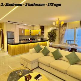 Ultra Luxury 3BR with Pools ,Sports ,Dining in Gated compound, Close to all sites
