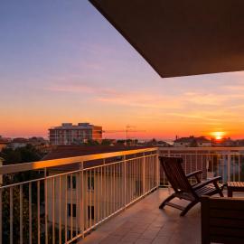 Sea View Solarium- Free parking - 8 min beach - 3 min A14 - Mastrangelo Beach