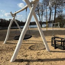 Apartament 4-osobowy z dostępem do plaży, hotel in Łagów