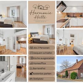 민덴에 위치한 호텔 "Harmonie Hütte" warmherzig eingerichtetes und ruhig gelegenes Appartement!
