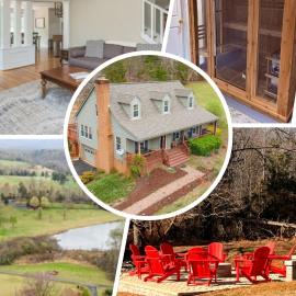 Family and Pet Friendly Retreat with Sauna, Firepit, Pond Views Near Route 151 Wineries, hotel u gradu 'Faber'