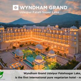 Wyndham Grand Udaipur Fateh Sagar Lake - Pure Vegetarian Resort, ξενοδοχείο στο Ουνταϊπούρ