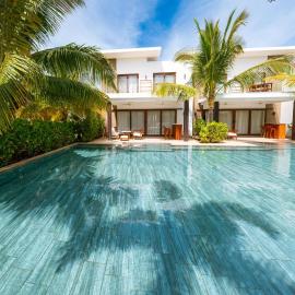 Elegant Villa with Poolfront View