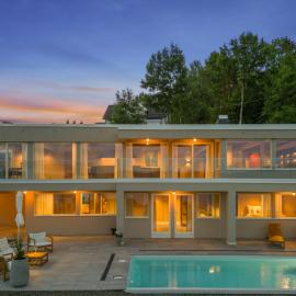 Villa with pool and panorama - friend trip,company outing, hotel din Trondheim